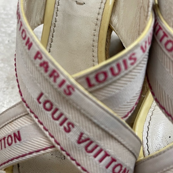 Authentic Louis Vuitton Wedges - Picture 2 of 8